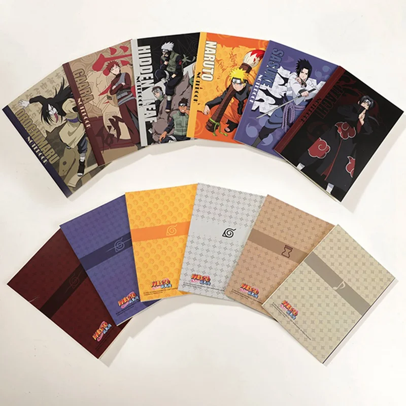 

For Japanese Anime Naruto Notebook Note Book Sasuke Poster Cover Notepad