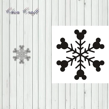 

Metal Cutting Dies Symmetrical snowflake 12 Stencils for DIY Scrapbooking photo album Decorative Embossing DIY Paper Cards