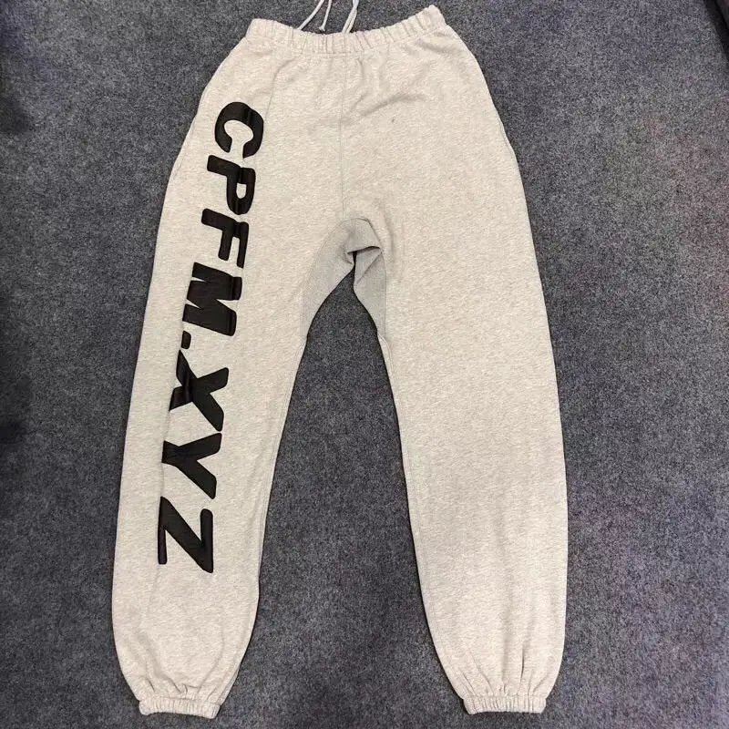 Светоотражающие детские брюки Kanye West SEE CPFM XYE спортивные для женщин и мужчин 1:1