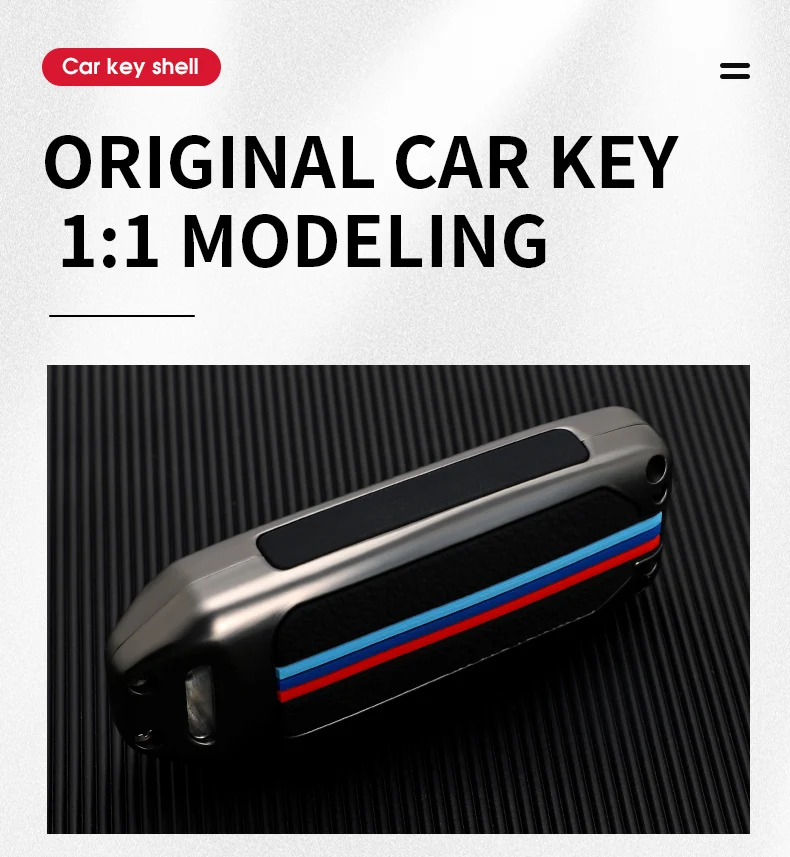 Custodia per chiave auto in lega di zinco Shell Fob per GAC Trumpchi GSG A3 GA3S GA5 GA6 GS4 GS8 portachiavi con protezione chiave accessori per anello - H97bb56f1004840bebc3a40b15716f66dj