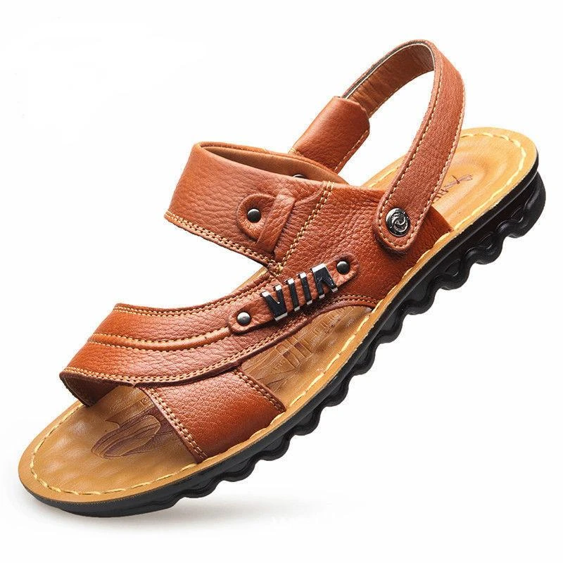 leather bottom sandals