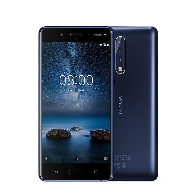 Глобальная версия Nokia 8 5 3 ''IPS QHD мобильный телефон Snapdragon 835 Otca core 4 Гб 64 13 МП