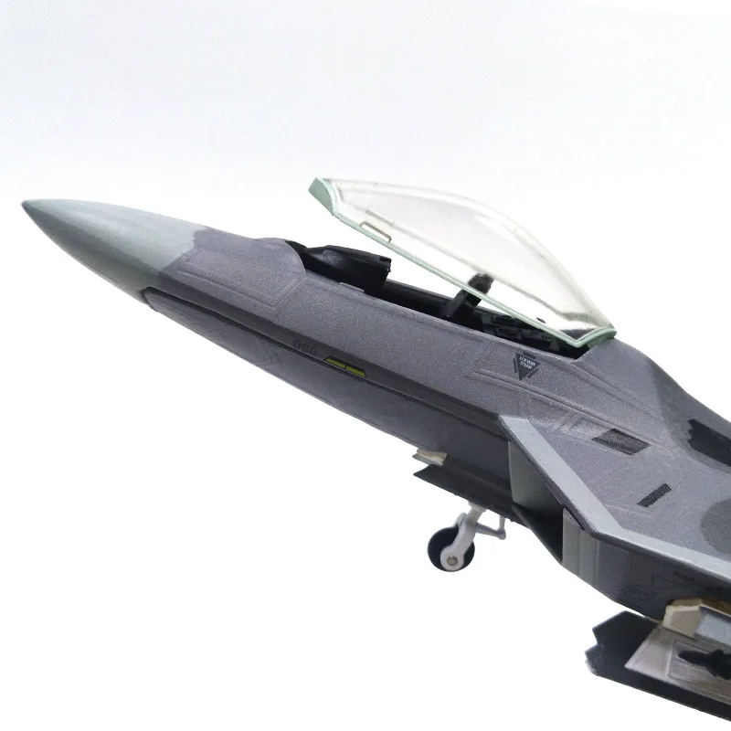 1: 72 Металл F22 модель самолета Моделирование Раптор истребитель американская авиация Военный Истребитель модель украшения