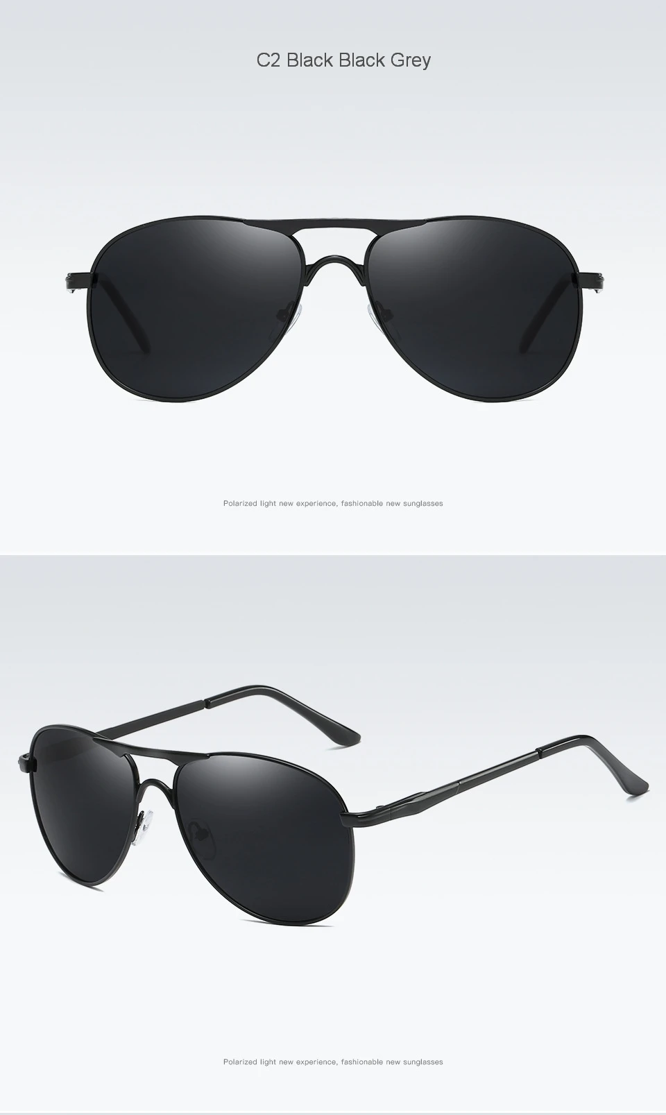 MYT_272 поляризационные солнцезащитные очки в оправе Metail, мужские брендовые дизайнерские авиационные солнцезащитные очки, мужские солнцезащитные очки для вождения