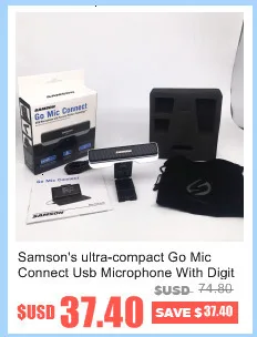 Hot sales 1Pcs 2Pcs 4Pcs original Samson C01u Pro USB Professional Studio condenser Microphone Real-time Monitoring Mic