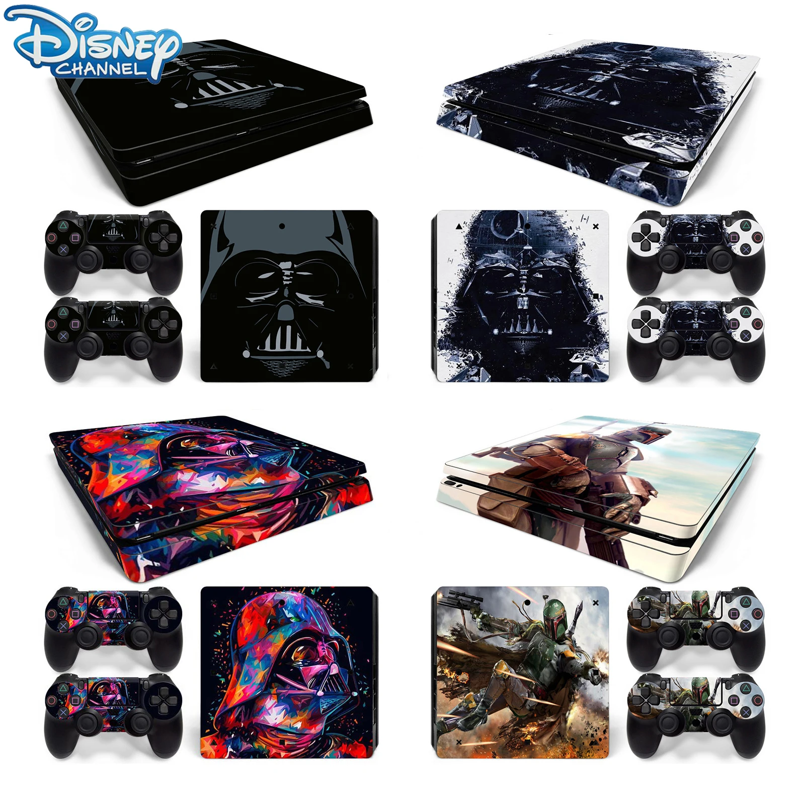 solopgang lilla Grusom Ps4 Star Wars Controller Sticker | Ps4 Slim Star Wars Sticker | Controller  Skin Decal - Stickers - Aliexpress