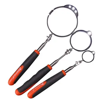 

Telescoping Inspection Mirror Telescopic Detection Lens Telescoping Inspection Round Mirror Extending Exterior Car Repair Tool