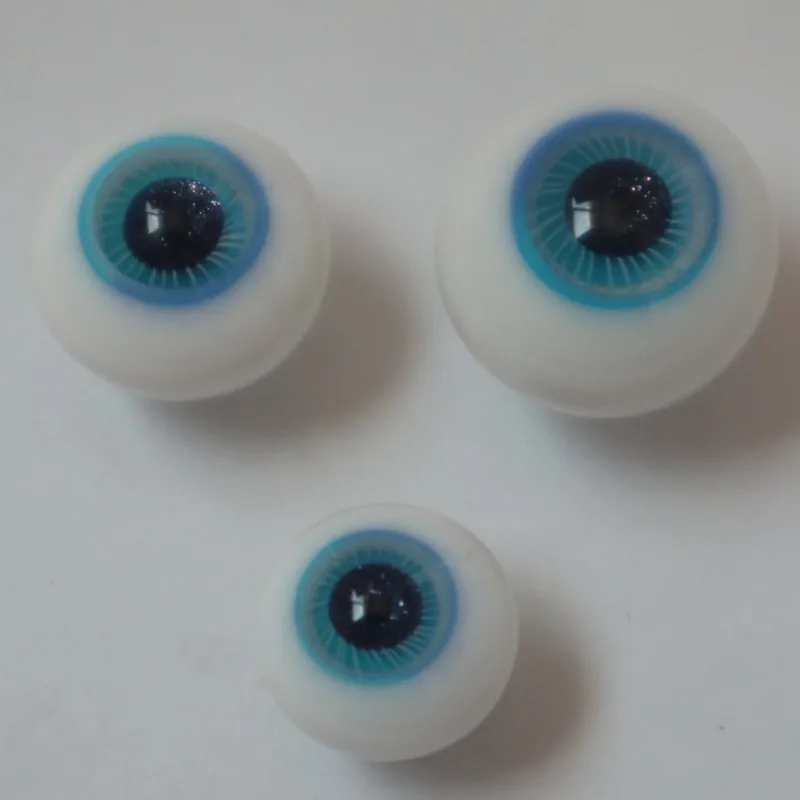 BJD стеклянные глаза небесно-голубого цвета 12 мм 14 мм 16 мм-yosd msd лати