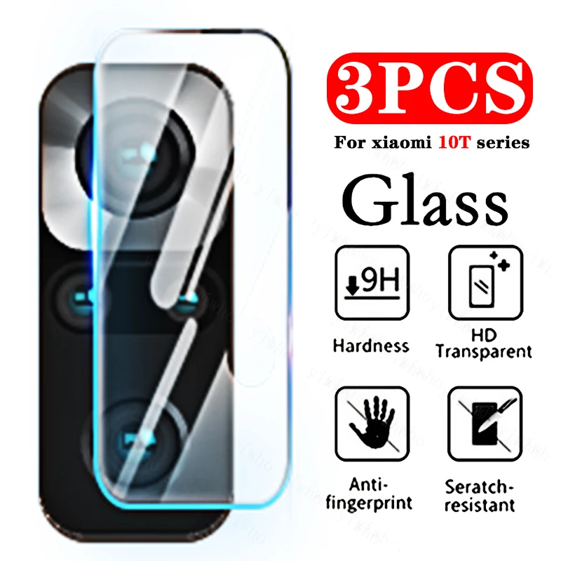 3Pcs Protective Glass for Xiaomi Redmi Note 10 Pro Max Camera Lens Glass on Redmi Note10 Pro 10Pro 10s 10 5g Screen Protectors full cover tempered protective glass for redmi 10 camera lens protection glass for redmi note 10s 10 pro 10pro front screen film