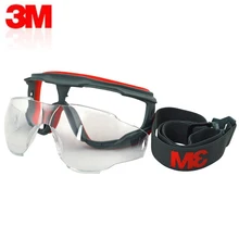 3MGA501 пыленепроницаемые очки Защита от брызг Лаборатория анти-песок Анти-пыль химический газ защита труда защитные очки
