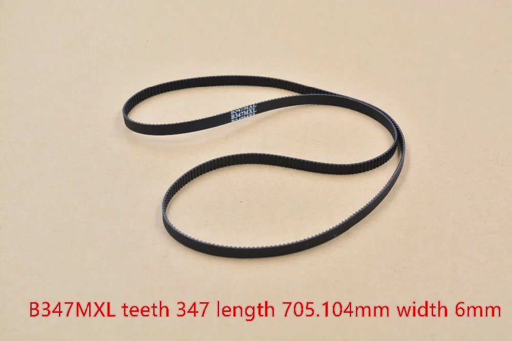 

LINK CNC from B346MXL to B356MXL Rubber 6mm width Closed-loop MXL Timing Belt Closed Loop