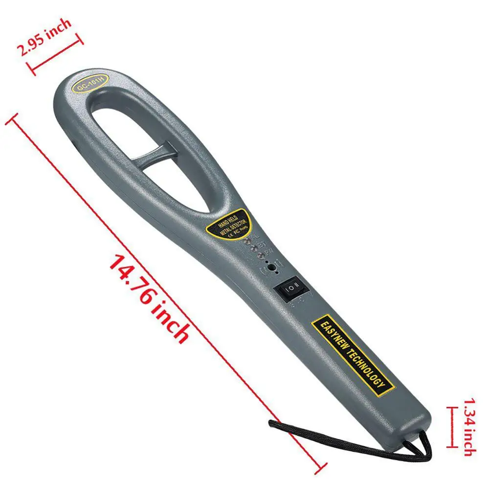 Metal Detectors Handheld Security Bounty Instrument High Sensitivity Scanner Finder metal detector