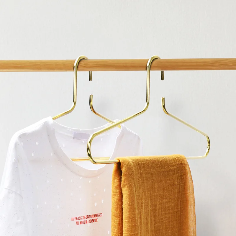 INS вешалка для одежды из розового золота в Северной Европе металлическая простая