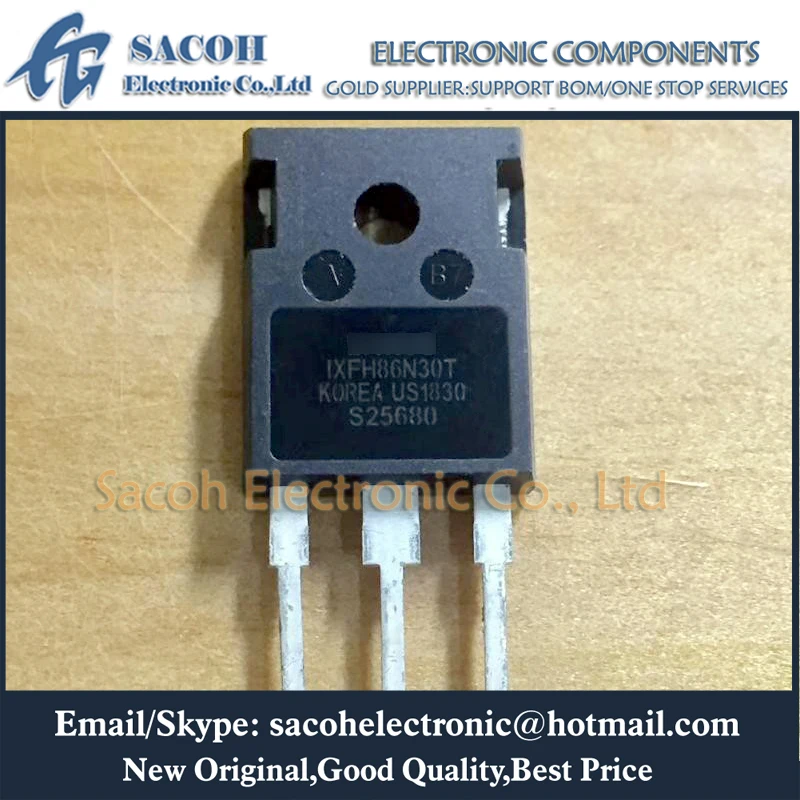 Бесплатная доставка 5 шт. IXFH86N30T или IXFH88N20Q IXFH88N30P IXFH80N15Q TO-247 86A 300V мощный
