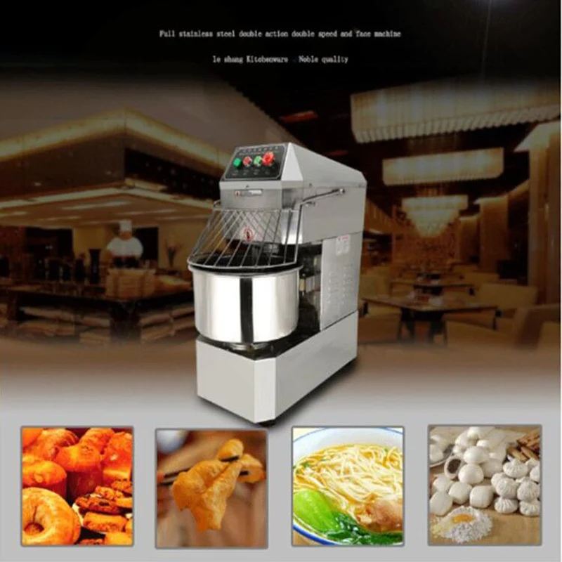 

Electric Food Mixers Speed Egg Flour Kneading Machine Baking Bread Dough Cake Maker & 5L Stainless Steel Bowl