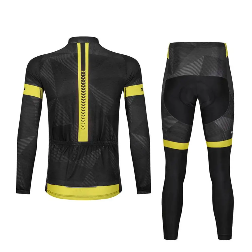 Длинный рукав Джерси для велоспорта Лето дышащий ropa ciclismo велоодежда MTB велосипед мужской комплект одежды