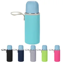 550 мл портативные стаканчики, бутылки для воды, чехол, переноска для путешествий, теплая теплоизоляция, бутылки для воды, сумки с веревкой, термос