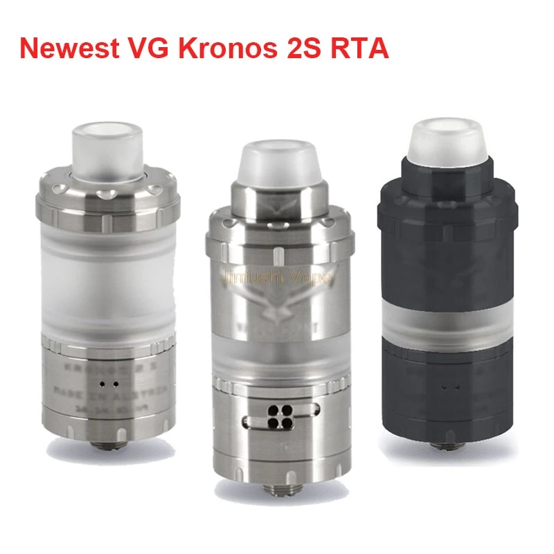 

Shenray VG Kronos 2 S RTA MTL or DL System 23/25mm 4ml Vape Tank Adjustable Airflow 316SS E-cig Vaporizer VS Giant M5 V6S RTA