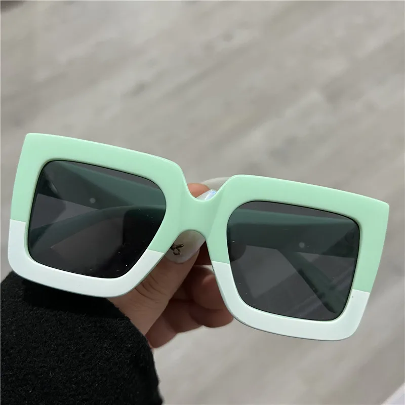

2023 Children Cute Vintage Square Sunglasses Boys Girls Leopard Punk Sunglasses Children Shades UV400 Kids Polarized Sunglasses