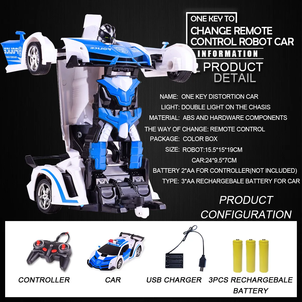 1:18 Mini RC Car Drift One-key Automatic Transform Robot Model Electric toys Model Action Figures Technic Funny car Kids Toys 1:18 Mini RC Car Drift One-key Automatic Transform Robot Model Electric toys Model Action Figures Technic Funny car Kids Toys
