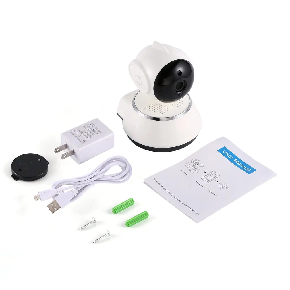 

Smart Alarm Baby / Pet Monitor Ip Camera Wireless Wifi Security Camera Indoor Cctv Camera Surveillance Mini Camara
