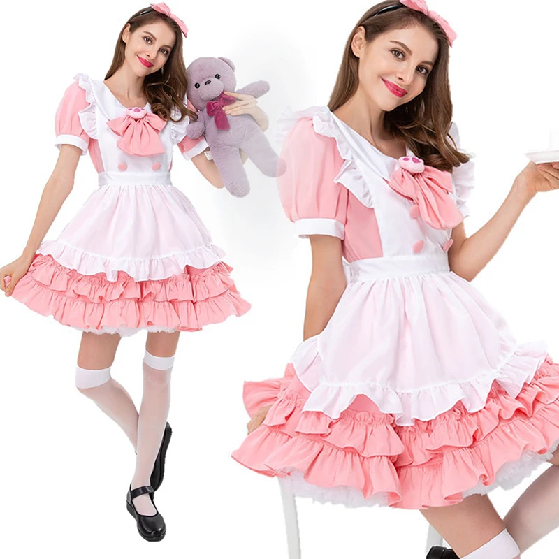 Pink maid dresses Clearance