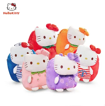 

2020 Autumn Hello Kitty bag Plush Cartoon Character Children Travel Party Backpack helloKitty New year Birthday Christmas Gifts