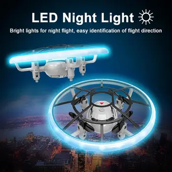 

Remote Control Quadcopter Mini Drone LED Light Fixed Height UFO RC Helicopter Quadcopter Electric Toys For Kids And Beginners