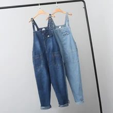 Джинсовые комбинезоны для женщин, Джинсовый джемпер, женский джинсовый комбинезон, штаны на подтяжках, женские брюки с высокой талией, ковбойский пояс для девочек
