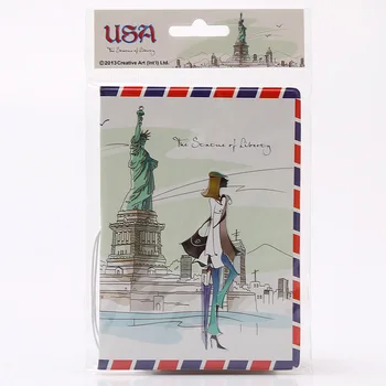 

Cartoon Animal Passport Cover Travel Accessories PVC Casual Passport Holder Business Pass Holder Women Wallet Credit Id Card