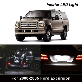 

14pcs Canbus Interior LED Light Bulbs Package Kit For 2000-2005 Ford Excursion Map Dome Courtesy License plate light