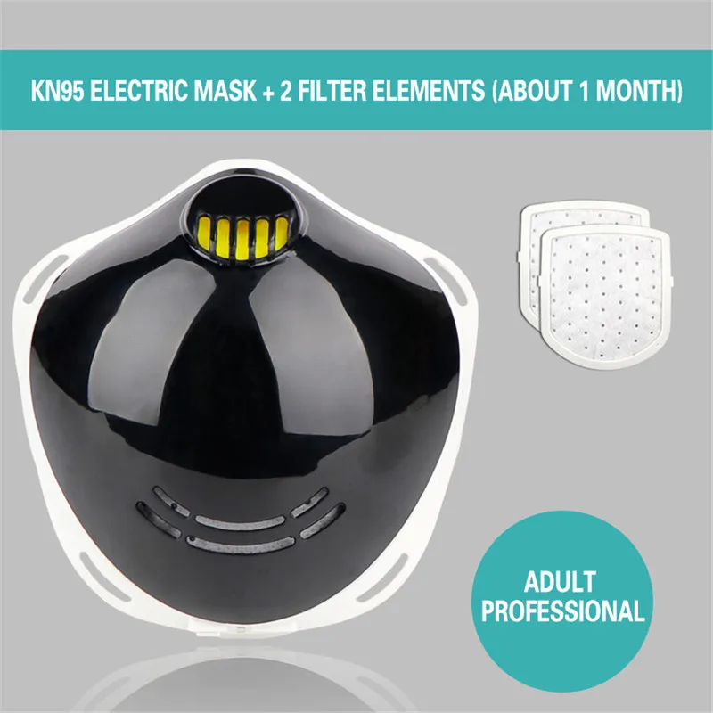 

Electric Masks and Filter Breathing Filters 2020 hot Replaceable Electric Masks Effectively Purify Independent Fresh Air Inlets