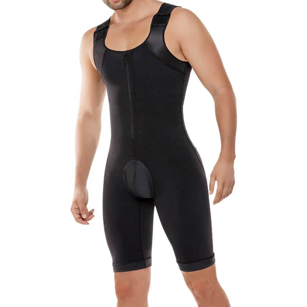 Men Full Bodysuit Tummy Control Shapewear