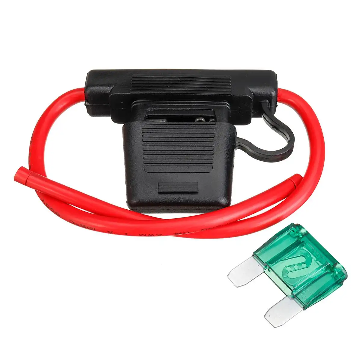 8AWG Авто всепогодный встроенное лезвие держатель предохранителя коробка Макси 30AMP 8B& S провода+ 30A предохранитель комплект