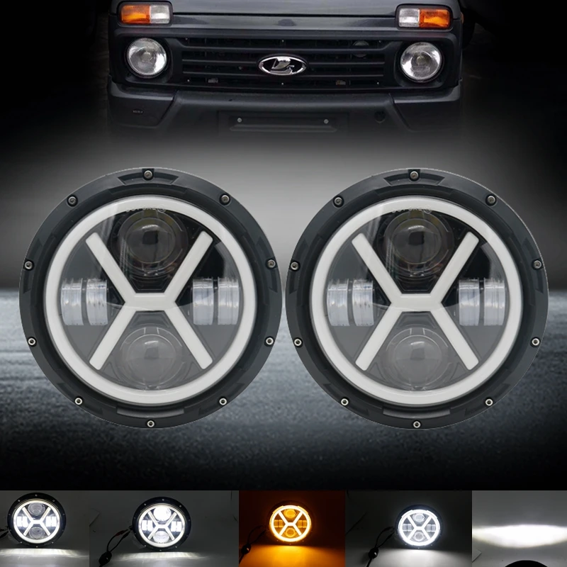 7i led lada headlight