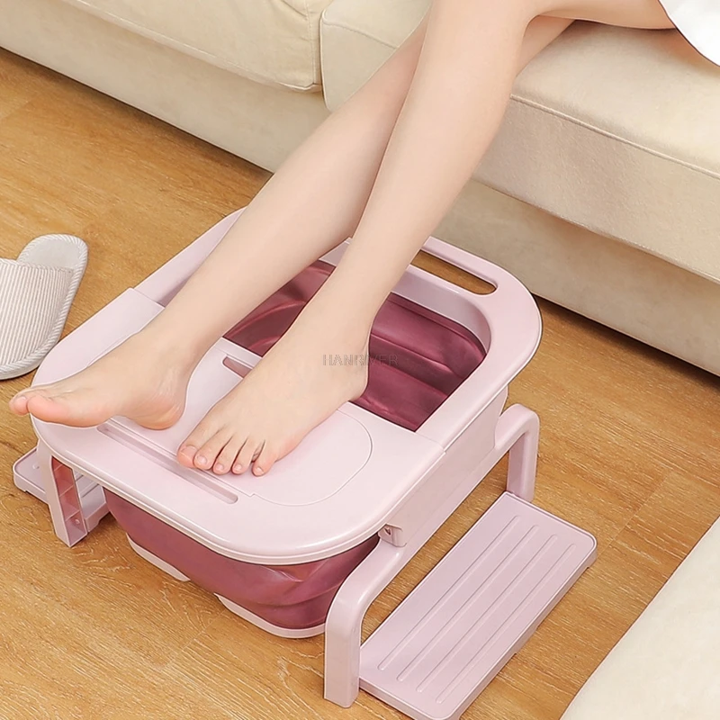 

Massage Foot Massager Foot Bath Household Equipment Folding Foot Bath Multifunctional Health Care Relaxation Tool