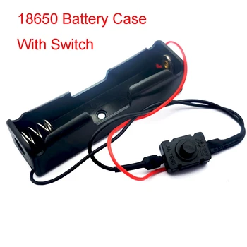 

18650 battery box with switch 1 section 3.7v lithium battery box battery box diy kit single section 18650