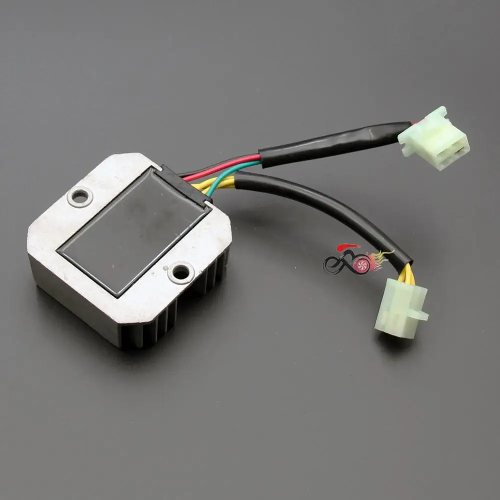 GY6 50cc 125cc 150cc 250cc Tegangan Regulator Rectifier 6 Kabel untuk Skuter Cina Motor Moped ATV Sunl JCL Max E-Moto Baru