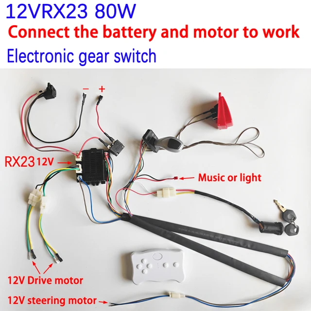 Children Electric Car Diy Modified Remote Controller, 46 OFF