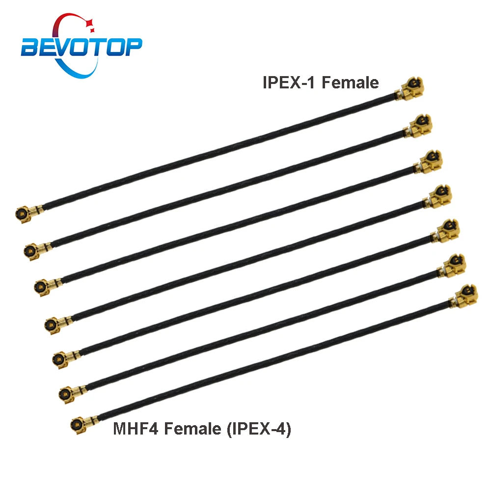 

10pcs/lot IPEX MHF4 U.fl Cable Pigtail U.fl IPX IPEX-1 Female to MHF4 IPEX-4 Female Jack RG1.13 IPX Cable for Router 3g 4g Modem