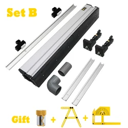 WORKBRO PRO DRILL PRESS TABLE Aluminium Profile Fence Integrated Dust Collection Duct DIY Woodworking Workbenches for Router