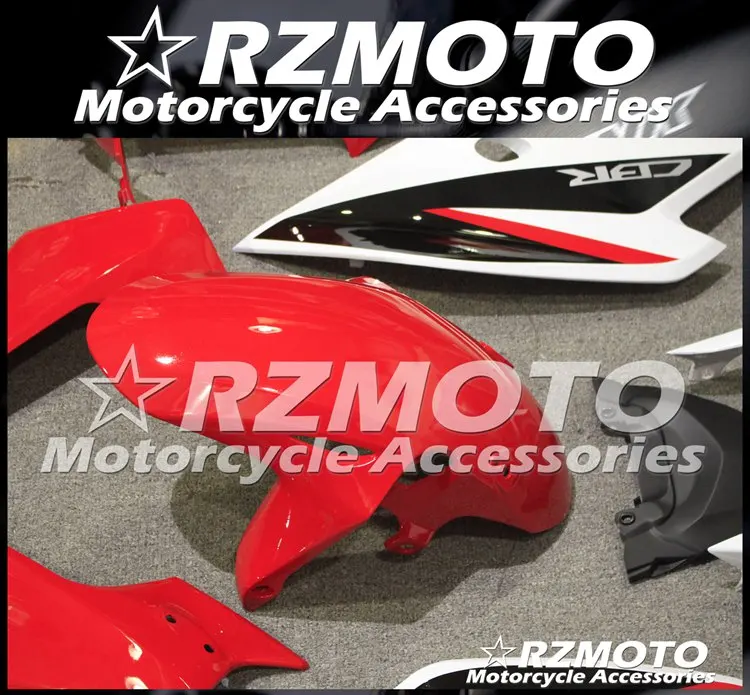 ABS мотоцикл обтекатель комплект для HONDA CBR600F 2011-2013 год кузов литья под давлением Магазин № 1274