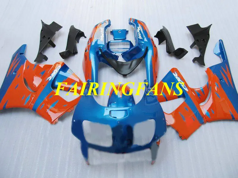 Обтекатель кузова комплект для HONDA CBR900RR 893 96 97 CBR 900 RR 900RR CBR900 1996 1997 оранжевый синий