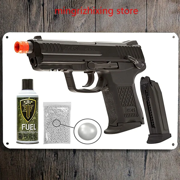 Пистолет для страйкбола Wearable4U Elite Force H &amp K45CT GBB(VFC) зеленый газовый BB