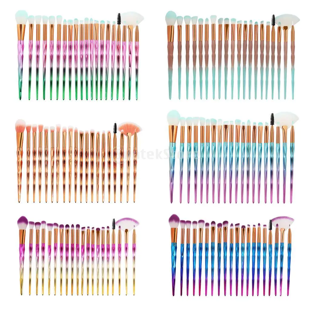 Unicorn Eye Brush Set Eyeshadow Kit Make Up Foundation Cosmetic Brushes  Makeup Blending Brushes Set Eyeliner Eyelash