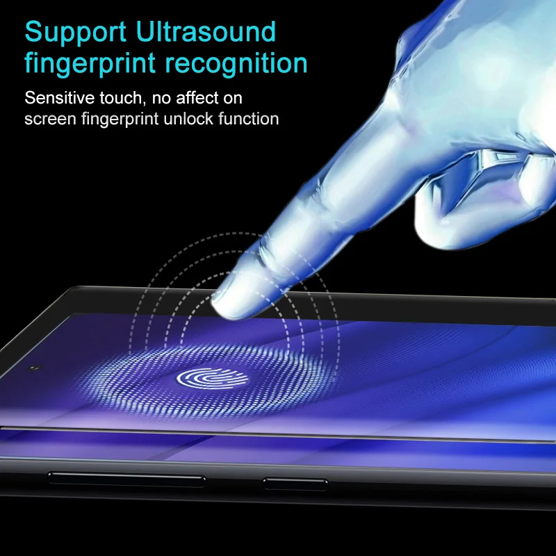 IMAK 3D изогнутый полный экран протектор для samsung Galaxy Note 10 Pro закаленное стекло для Galaxy Note 10 профессиональная защитная пленка