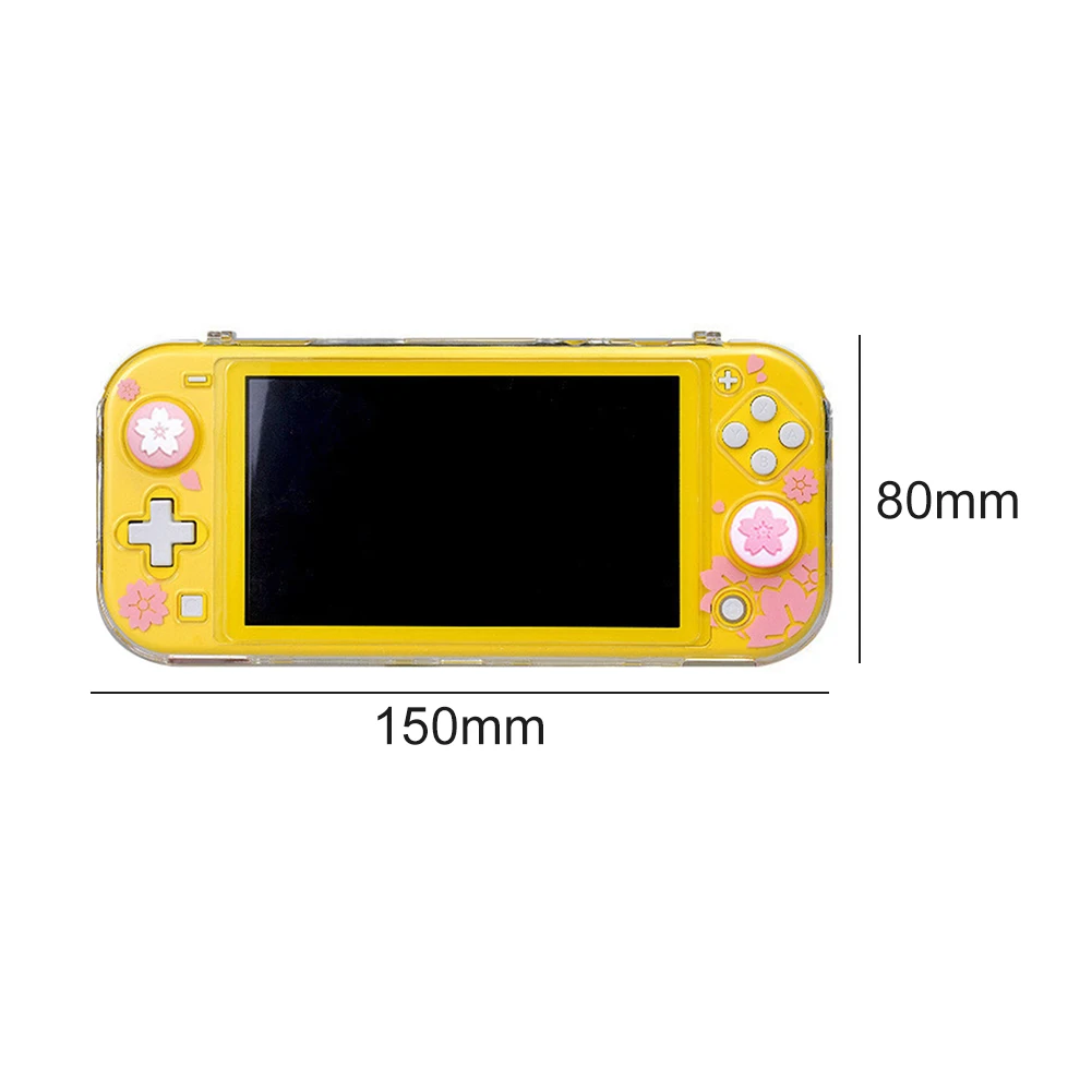 Transparent Crystal Protective Full Cover Retro Console Color LCD Screen Game for NS Switch Lite Game Console Shell 