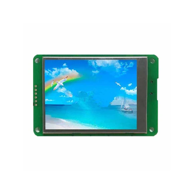 

A15-- DMT32240C028_04WN 2.8 inch command screen without touch MCU LCD serial port LCD 12864 320xRGBx240 65K Colors UART LCM