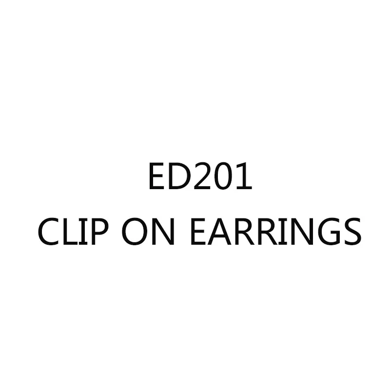 ED201 Специально для старых клиентов о серьгах - Окраска металла: ED201