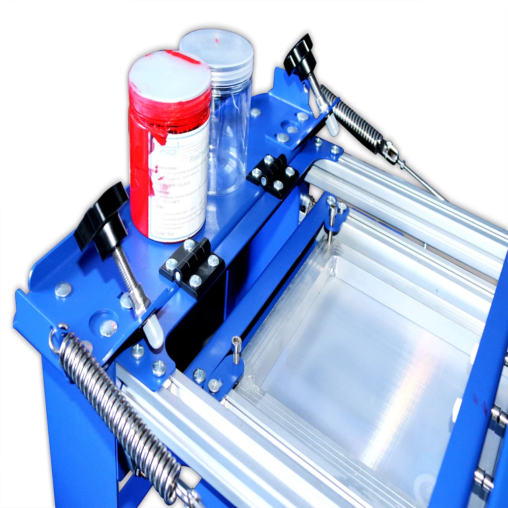 Manual Cylinder Curved Screen Printing Press Machine Pen Cup Mug Bottle Screen Printer Machine Desktop Curved Printing